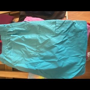 Turquoise scrub pant 2x